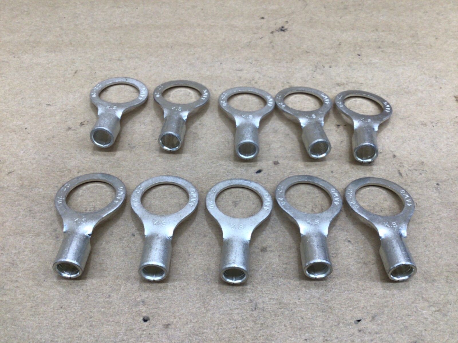 4527684 4GA 3/4” Tongue Term Ring Stud (Lot of 10) #4054K23IAC