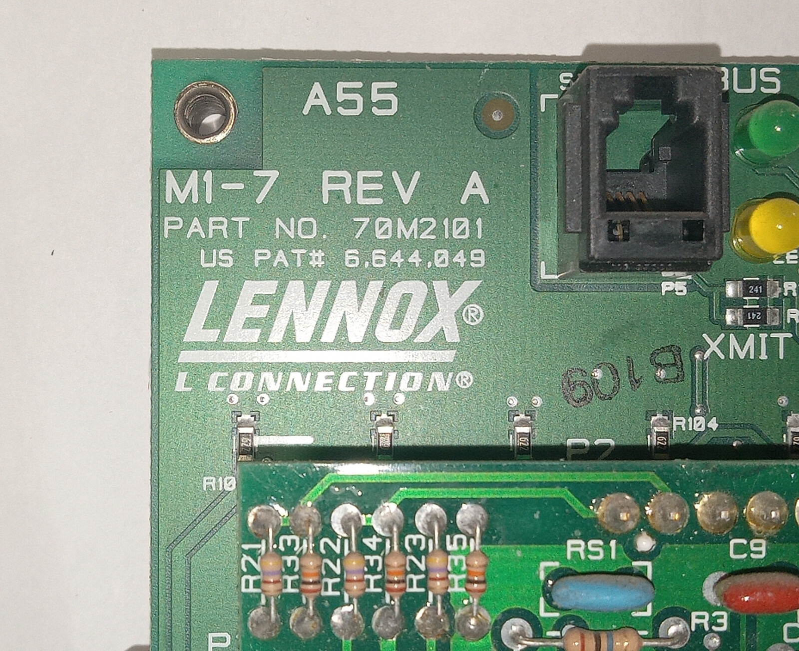 1 USED LENNOX M1-7 70M2101 EM1-1 91J89 C1-3 A57 81L75 RH1-1 11M33 **MAKE OFFER**