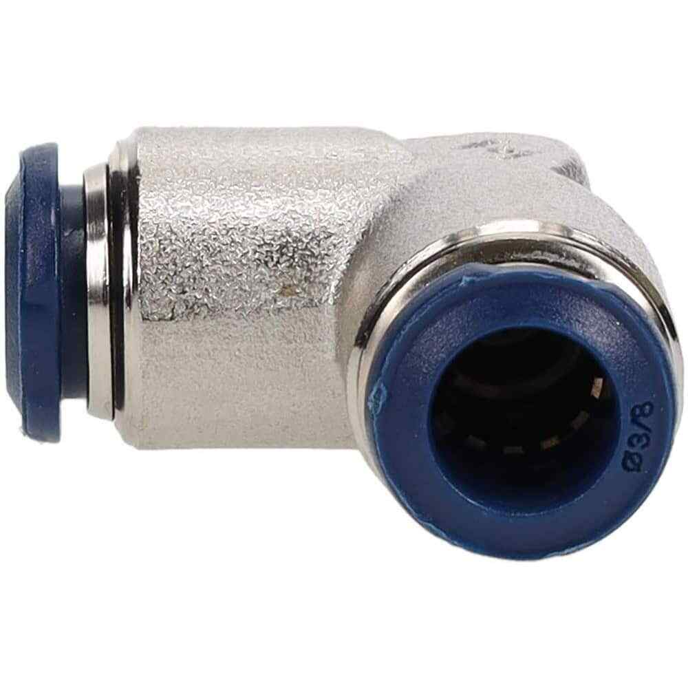 PRO SOURCE Elbow Union Push-to-Connect Fittings: 3/8″ x 3/8″ Tube OD (5 Pack)