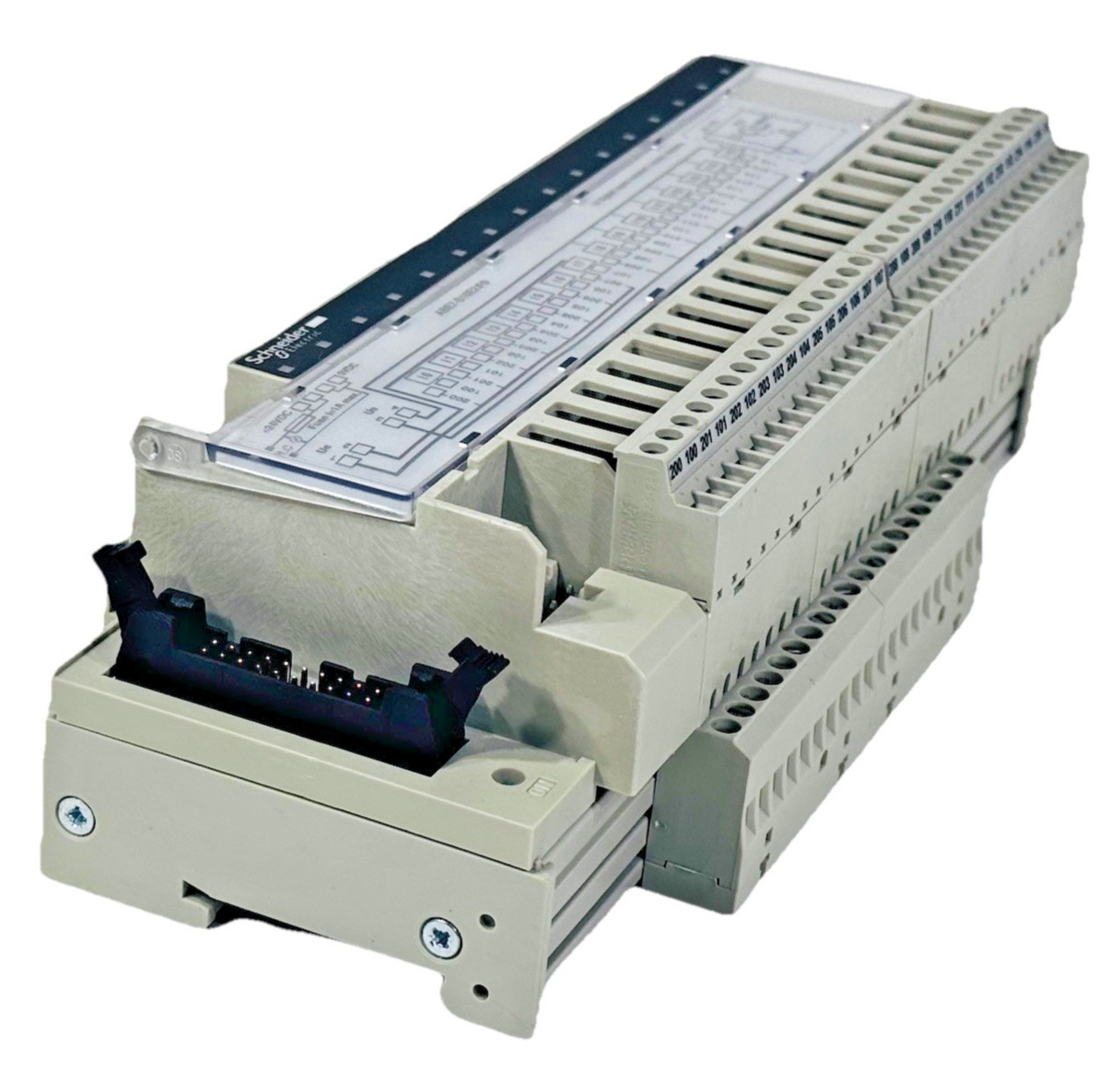 Schneider Modicon ABE7-S16E2F0 Solid State Output Relay 30VDC/0.015A Missing Con