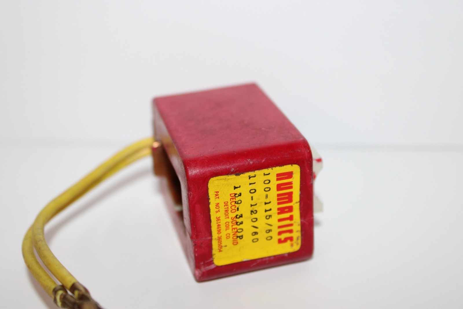 NUMATICS 139-330P SOLENOID COIL 100/115V 50HZ 110/120V 60 HZ