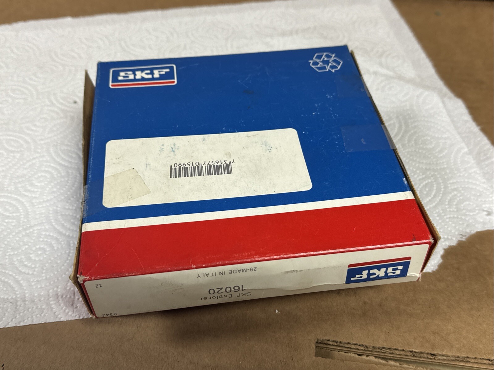 SKF 16020 Explorer Single Row Ball Bearing FAST SHIPPING