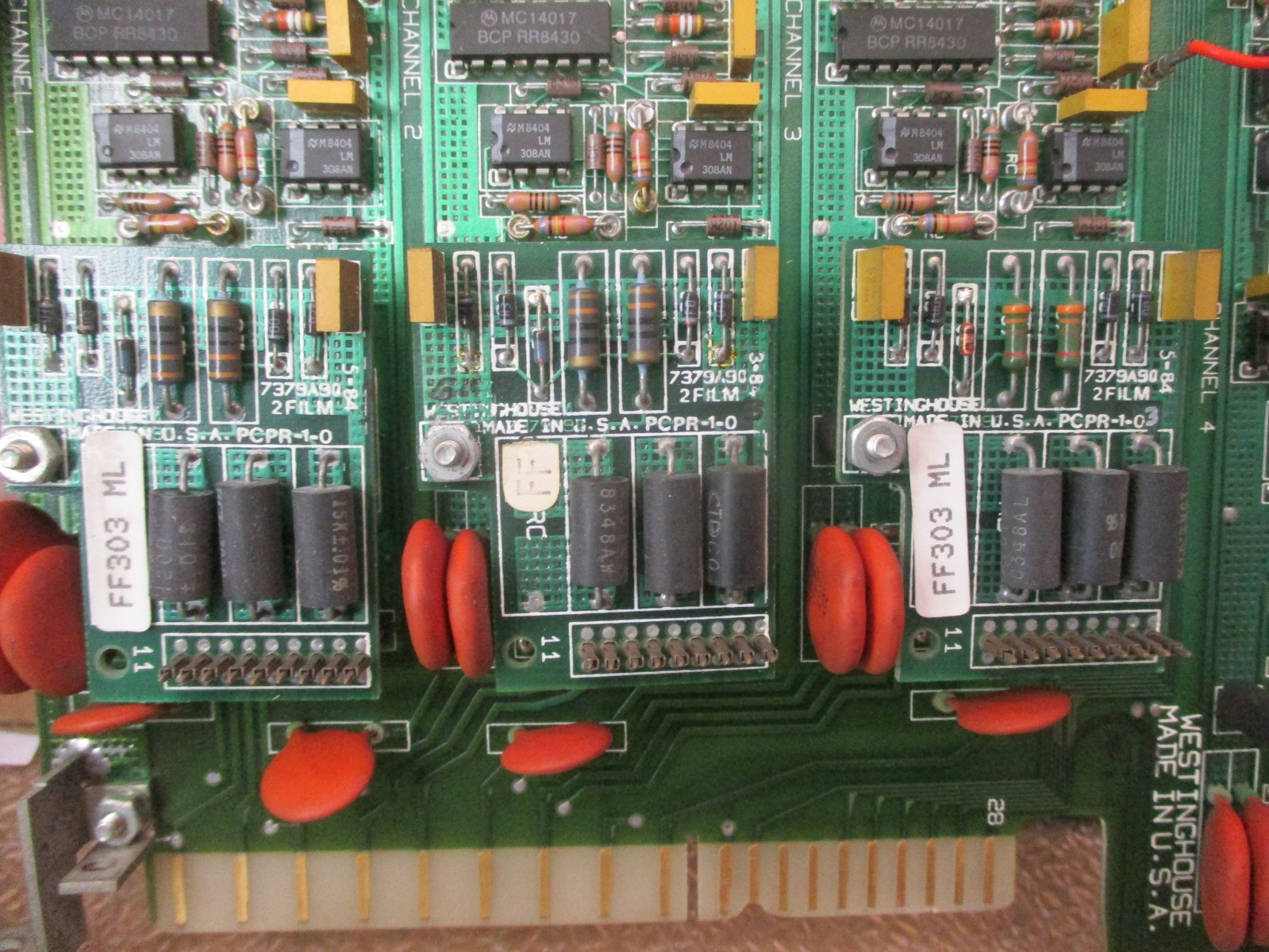 Westinghouse 7379A62 G02 2QRT10 SUB P PCPR-1-0 7379A90 2FILM3 53217HI