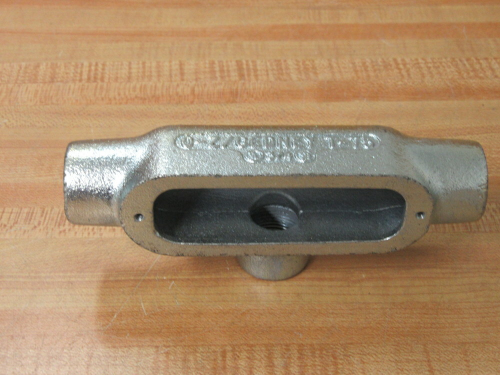O-Z/Gedney T-75 3/4″ Type T Conduit Body T75 (Pack of 19)