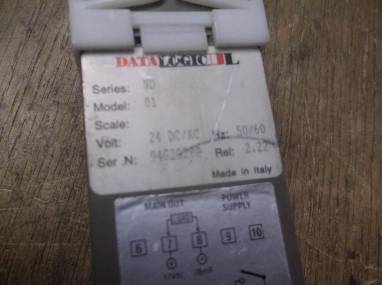 Datalogic Series ND Model 01 Operator Display Panel *FREE SHIPPING*
