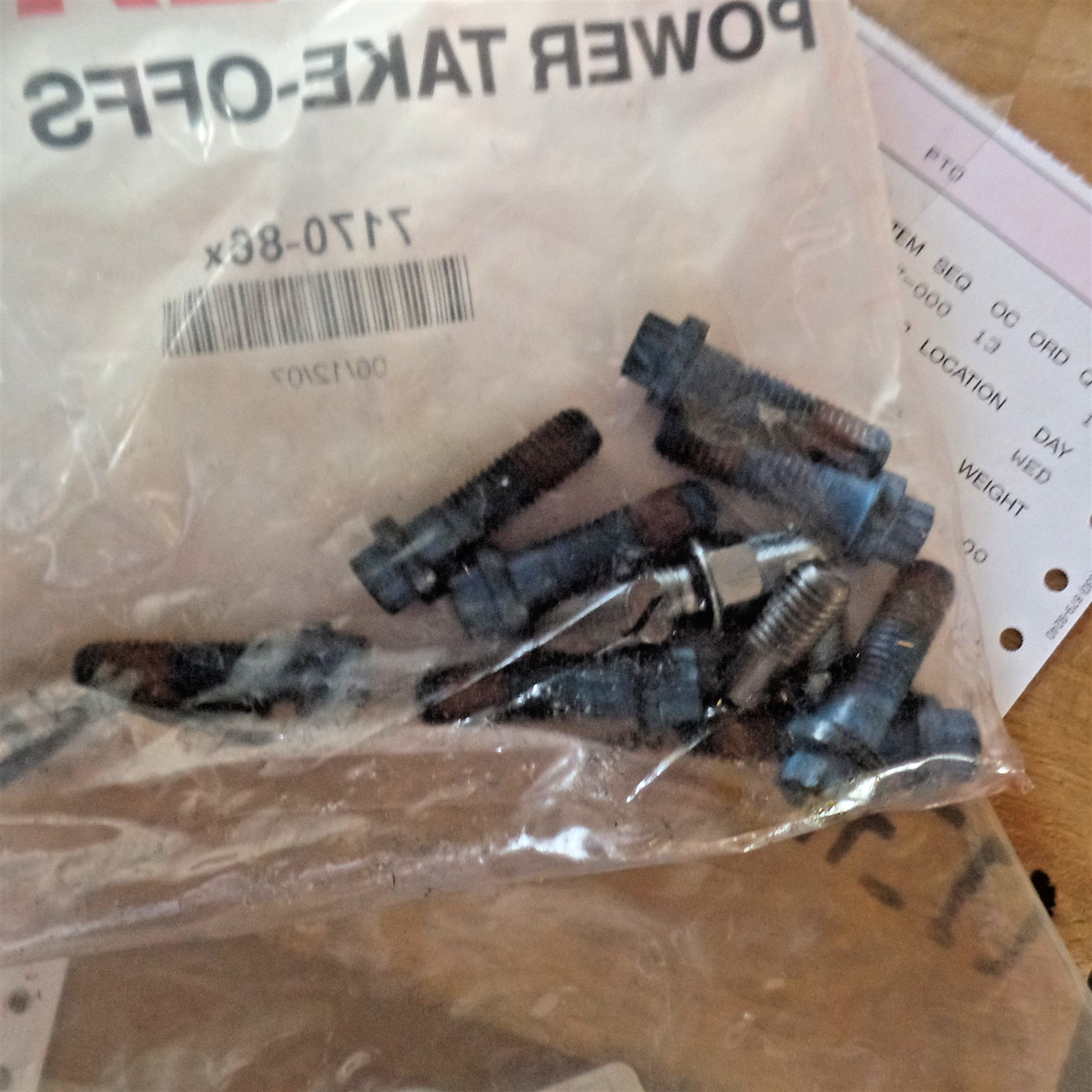 CHELSEA / PARKER 277 SERIES PTO 10 BOLT AGCO AG518865 MASSEY FERGUSON