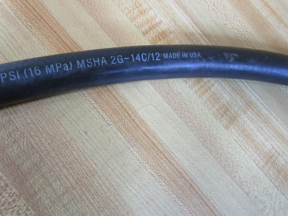 Generic SAE 100R1AT Hydraulic Hose SAE100R1AT 51″ Length (Pack of 3)