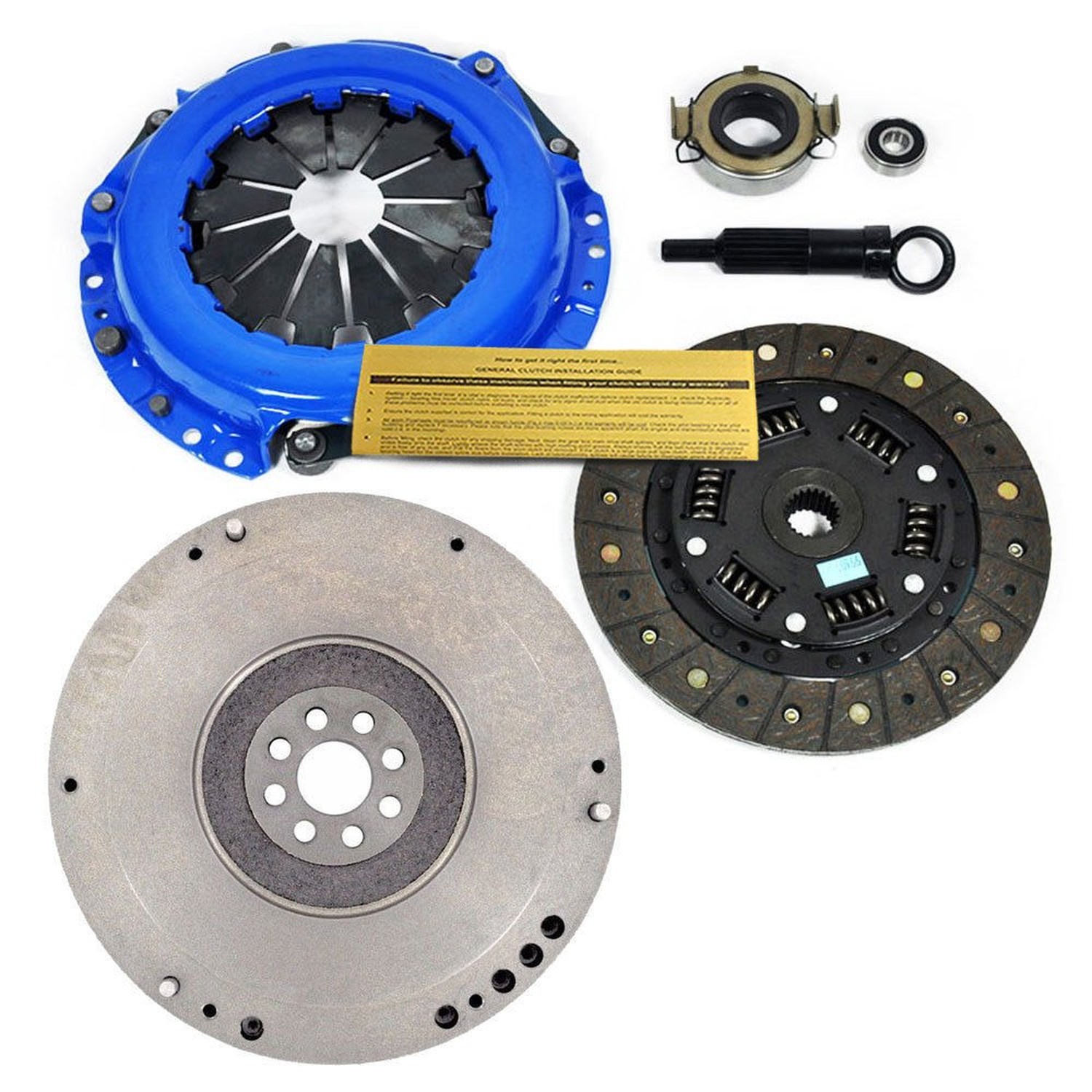 EFT STAGE 2 HD CLUTCH KIT & OE OEM FLYWHEEL FOR 1998-2008 TOYOTA COROLLA 1.8L…