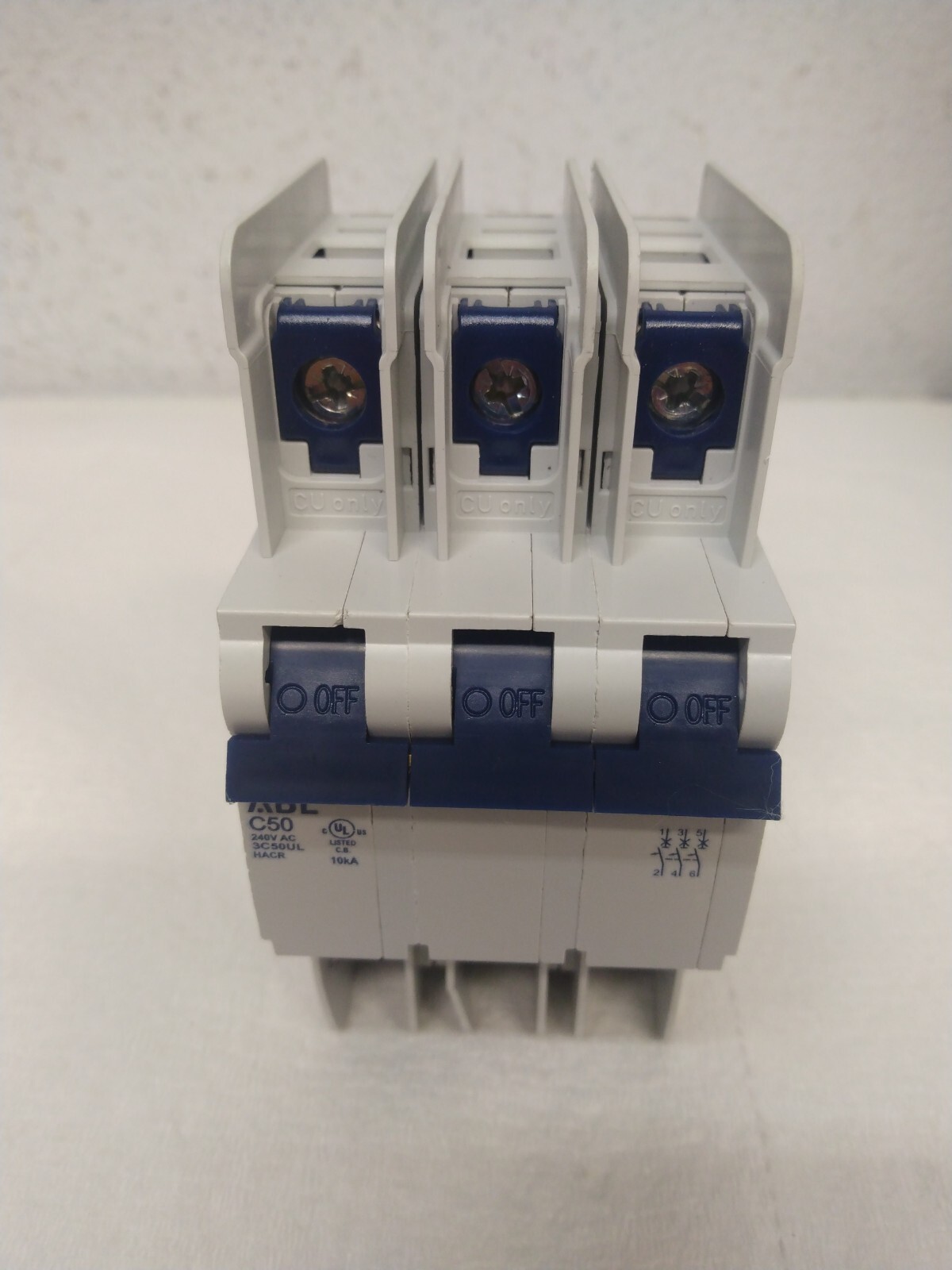 ALTECH 3C50UL C CHAR 3POLE 240VAC UL489