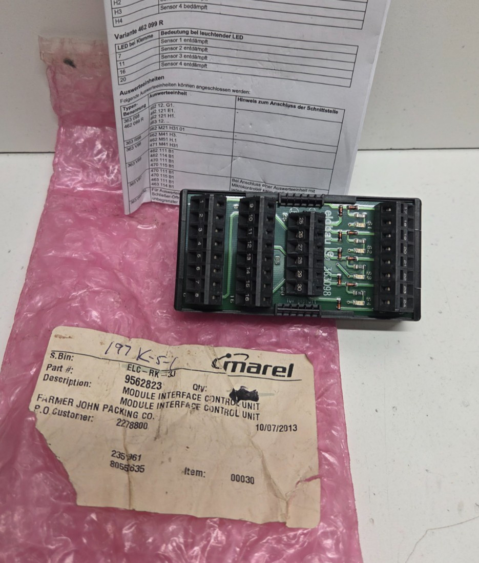 NEW NO BOX! ELOBAU 26.4V 1NO/1NC INPUT EXPANSION INTERFACE 363098