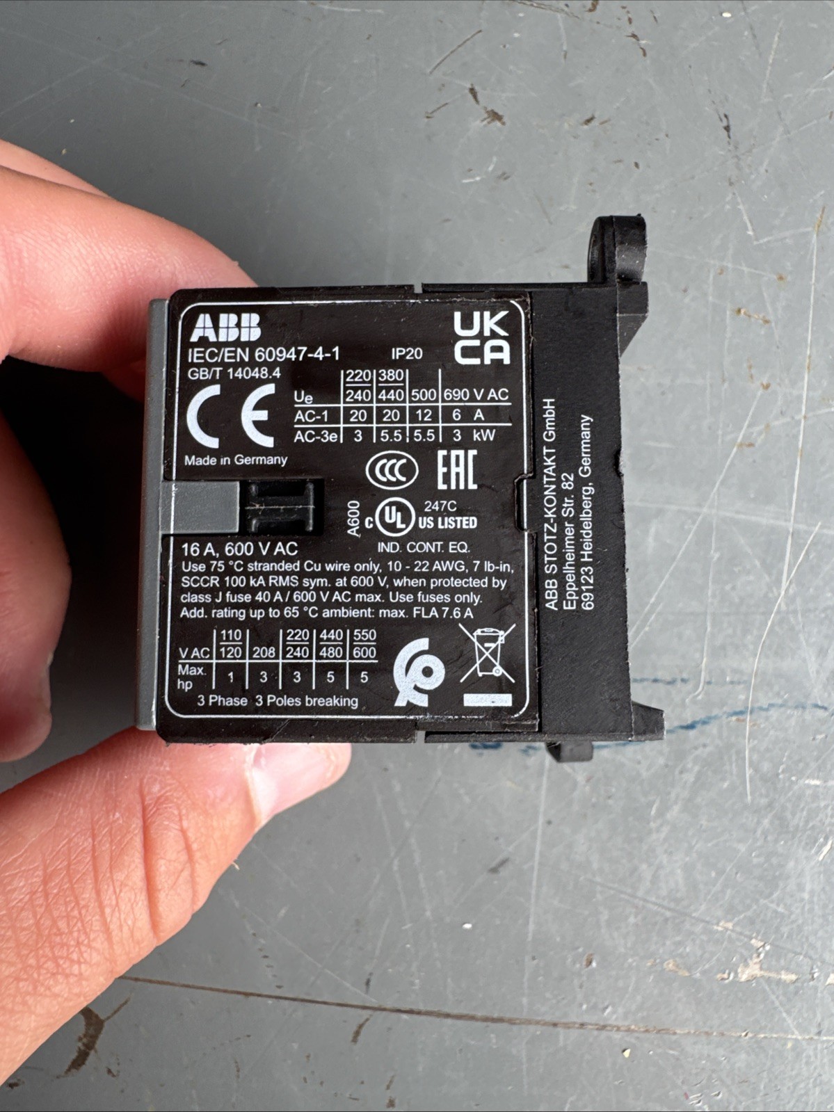 ABB B7-30-10 24V NSNP