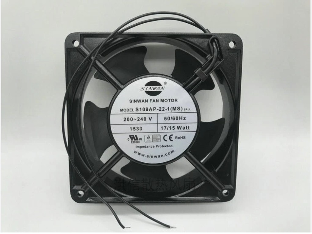 FAN MOTOR S109AP-22-1 (MS) 200-240V 50/60HZ cooling fan