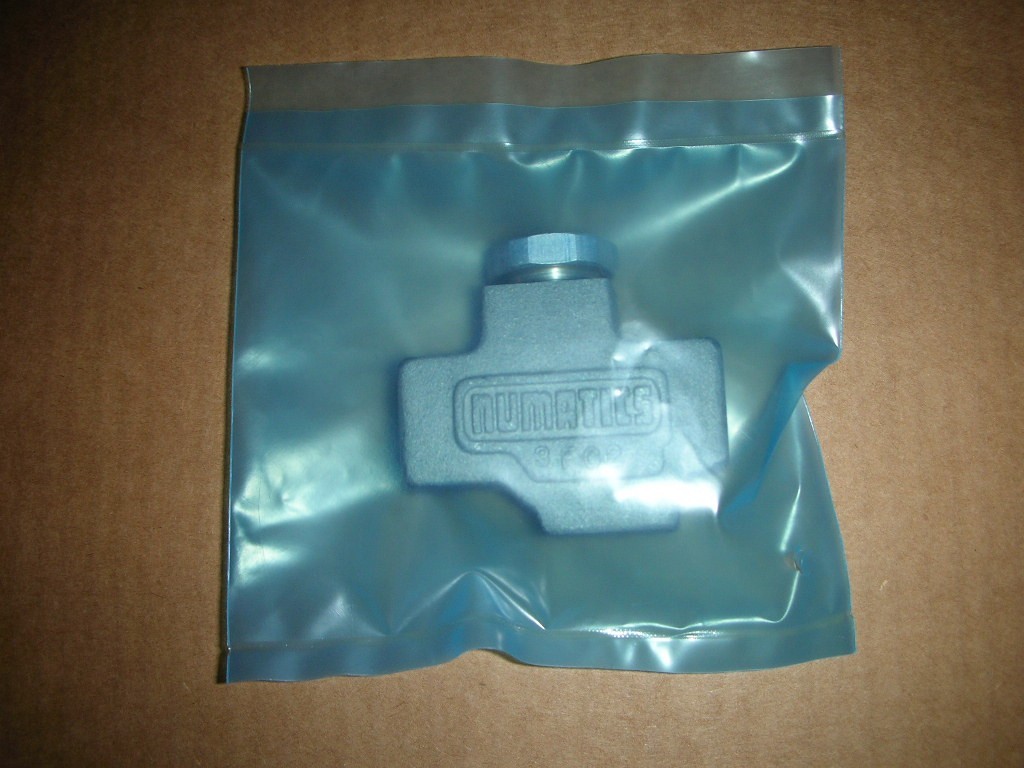 Numatics Aventics Asco 3FC2 Aluminum Adjustable Flow Control Valve 3/8″ NPT NEW