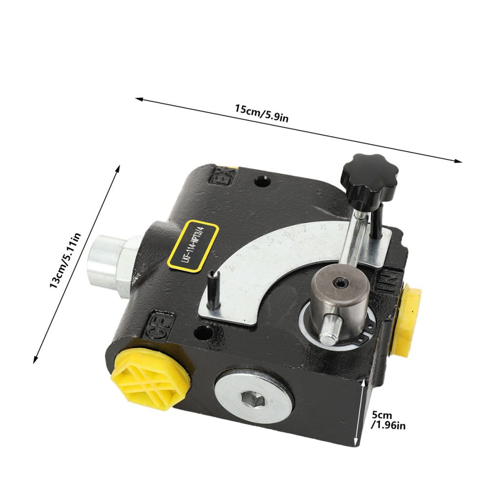 Hydraulic Adjustable Variable Flow Control Valve 3/4-inch NPT Port 0-30 gpm