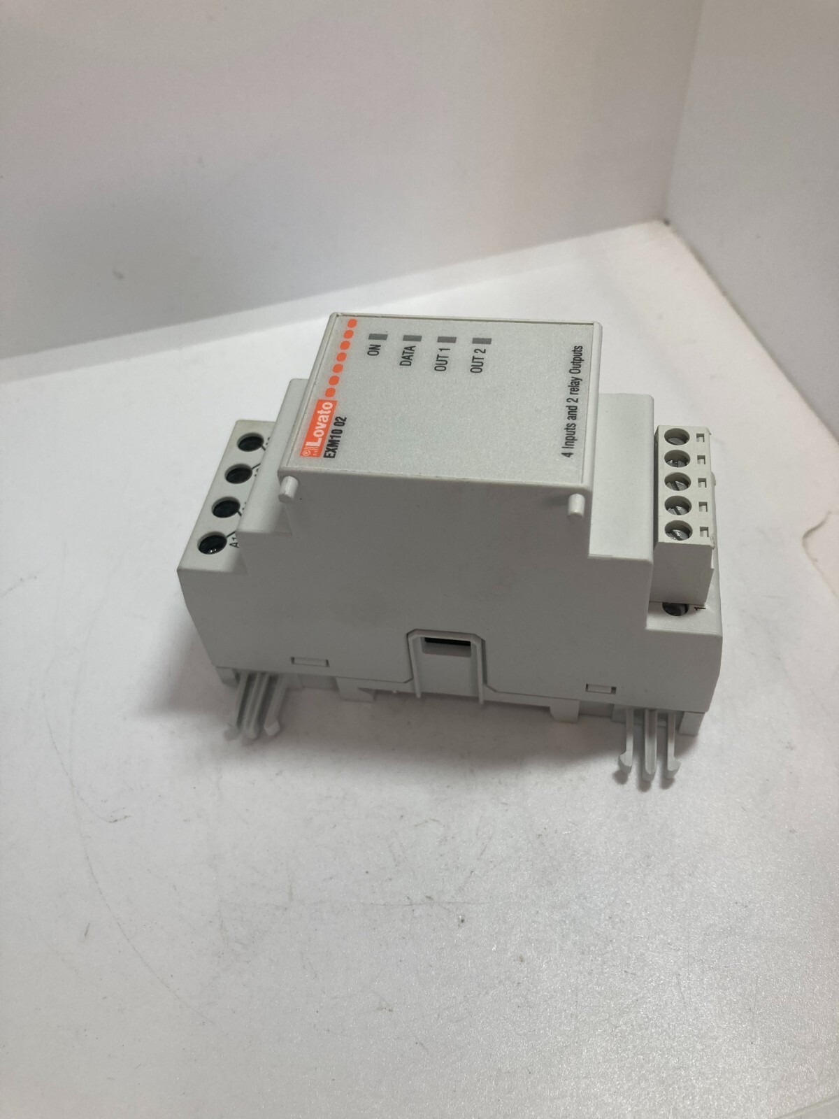 LOVATO EXM1002 EXPANSION MODULE 4 INPUTS-2RELAY OUTPUTS 5A 250VAC NNB