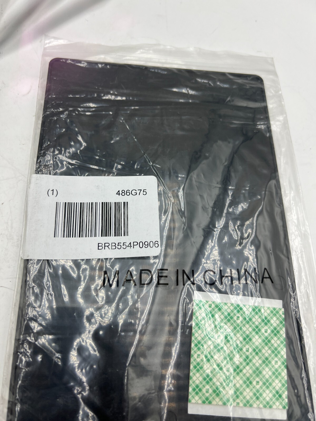 (QTY 2) Restroom Sign 9 In Height 6 In Width Abs Plastic Vertical 486G75 Black