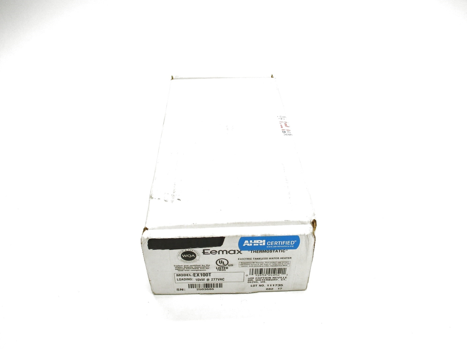 EEMAX EX100T NSFS