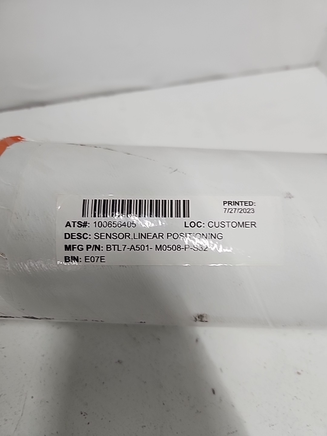 BALLUFF BTL29MN BTL7-A501-M0508-P-S32 MAGNETOSTRICTIVE POSITION SENSOR **NOS**