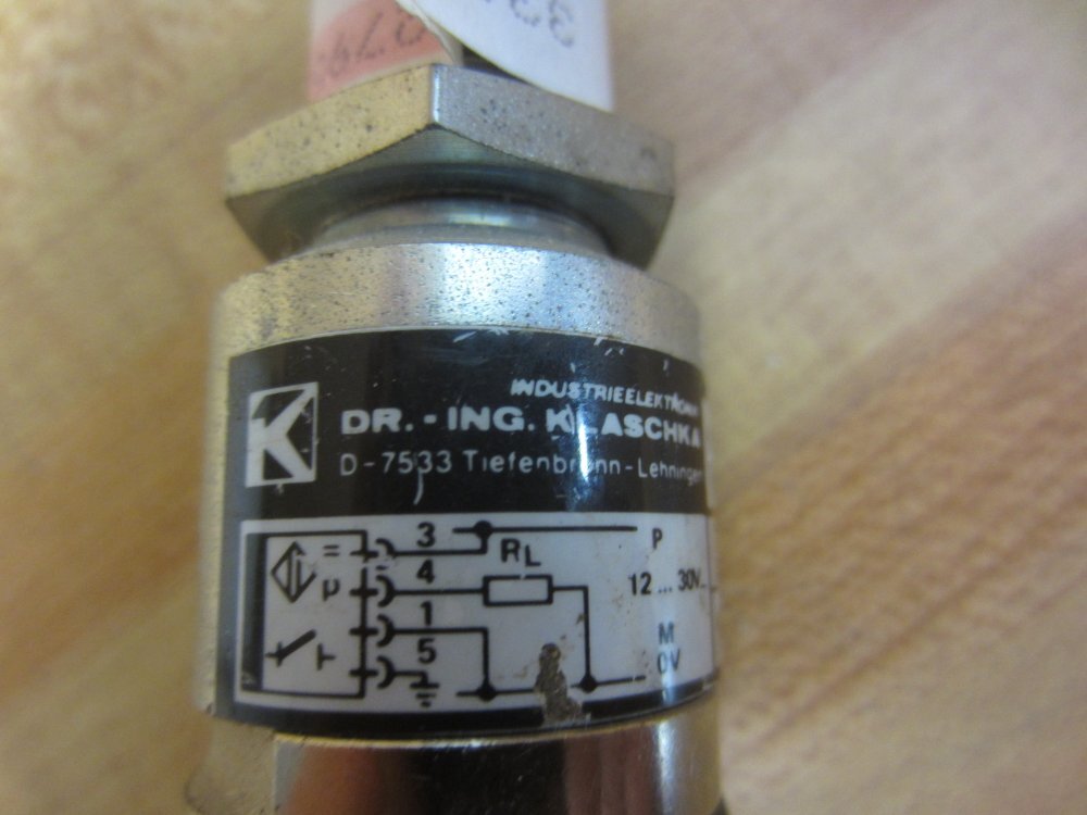 Klaschka OAS/L/A-m18rg-II/e1sk Inductive Sensor OASLAm18rgIIe1sk