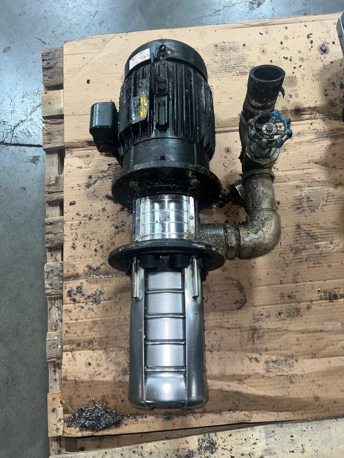 Grundfos #MTR15-4/2 A-WB-A-HUUV Pump w/Motor: 85600H12 Baldor