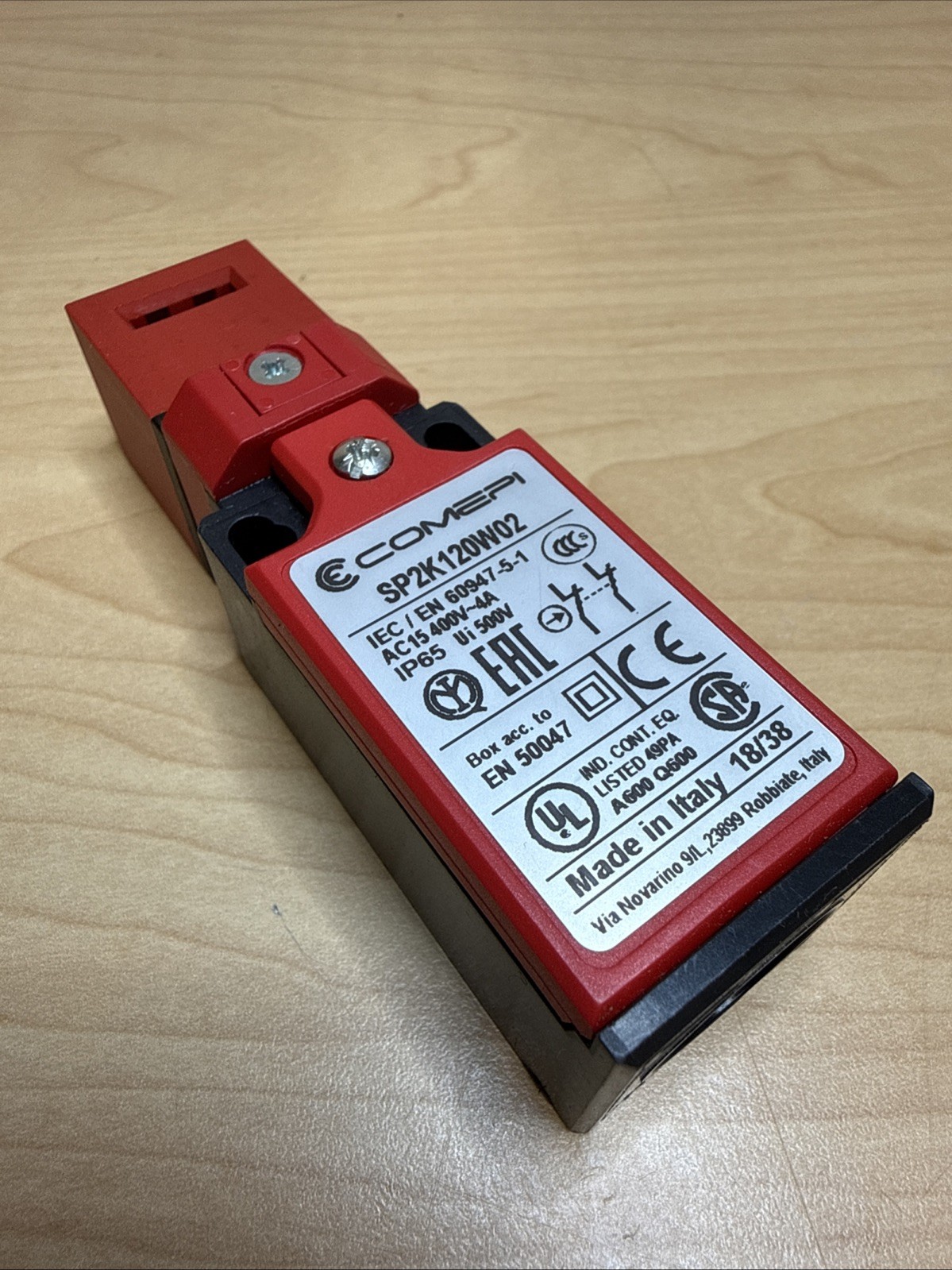 Comepi SP2K120W02 Safety Interlock Limit Switch