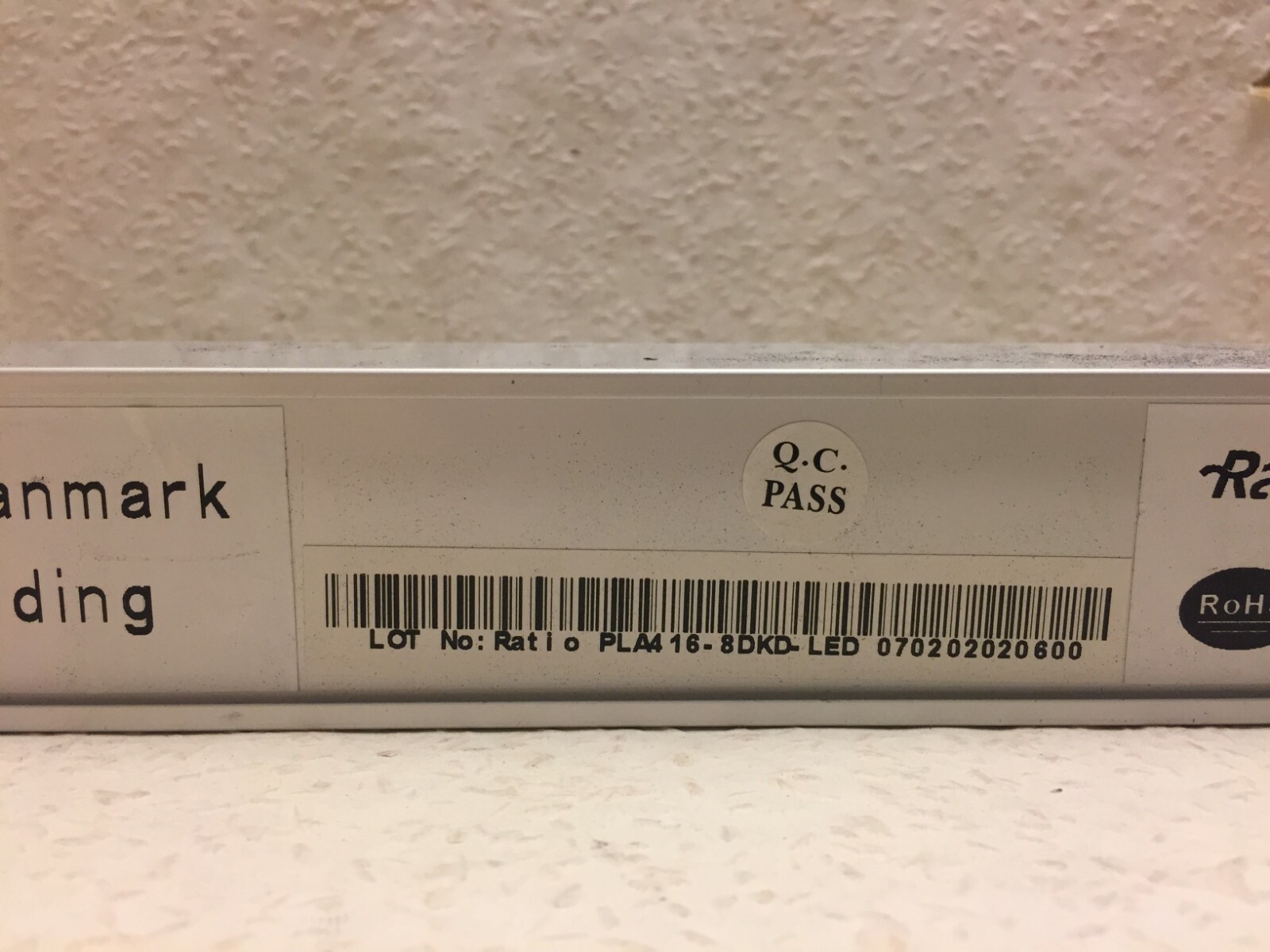 Plenty PLA416-8S 8 x EU Connectors 16A 230VAC 19″ 1U Power Distrubition Unit