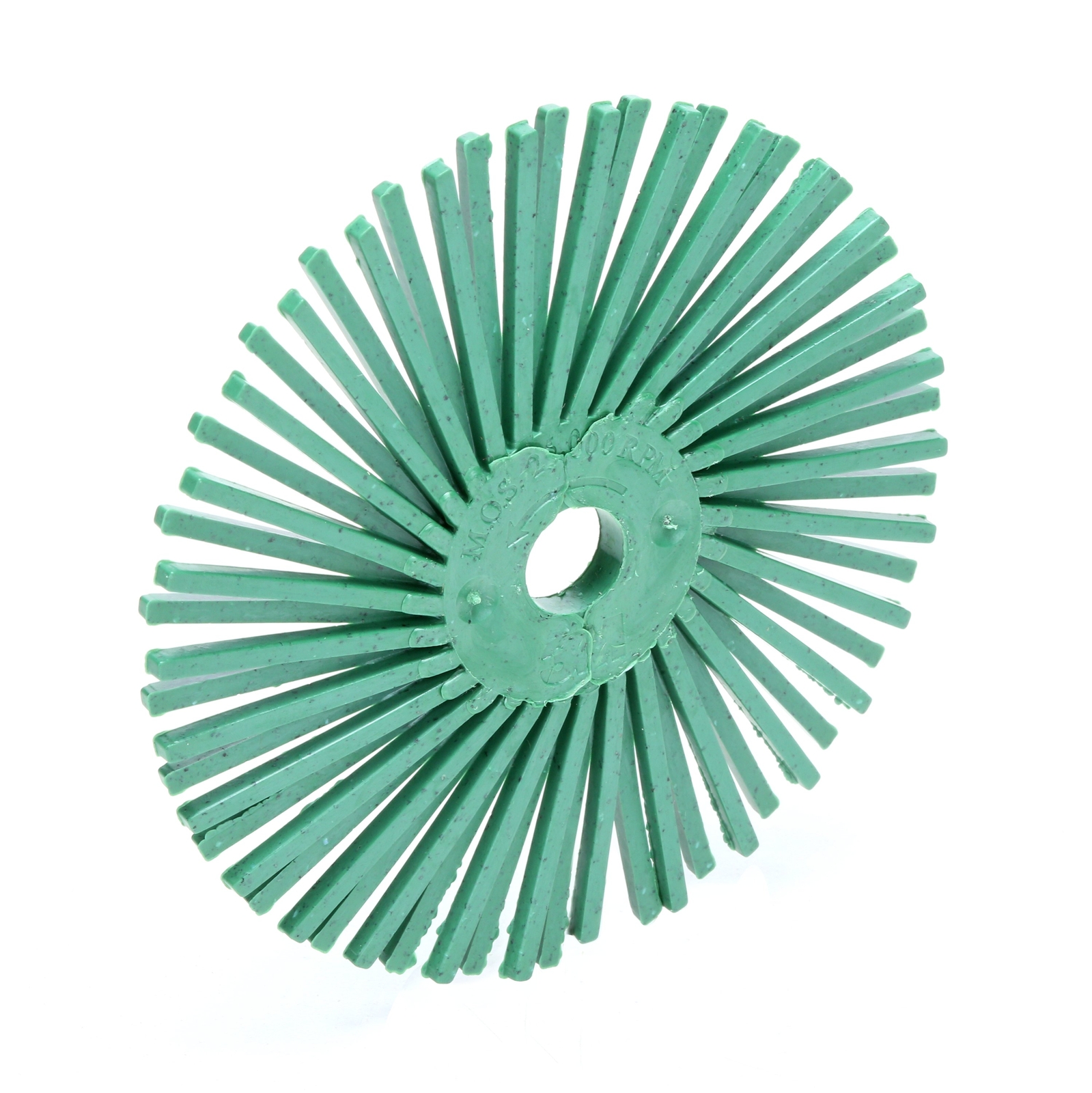 Scotch-Brite Radial Bristle Disc, 3 in x 3/8 in 50, 40 per case (Case of 40)