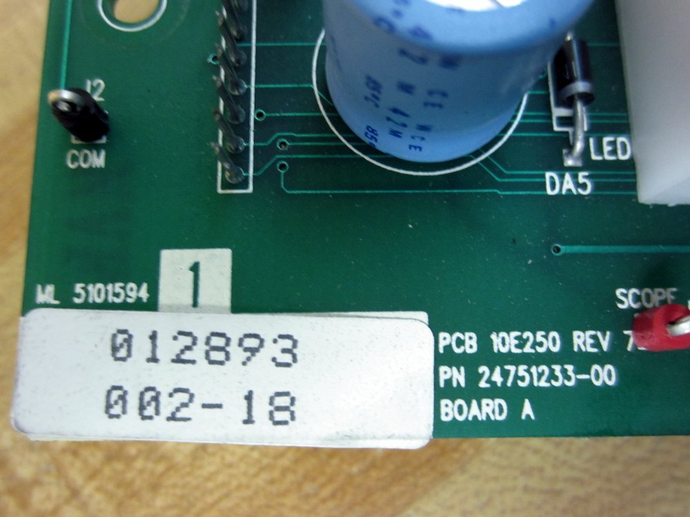 Milltronics 10E250 Airanger-DPL Board A ML5101594 PCB Rev.7 PN:24751233-00