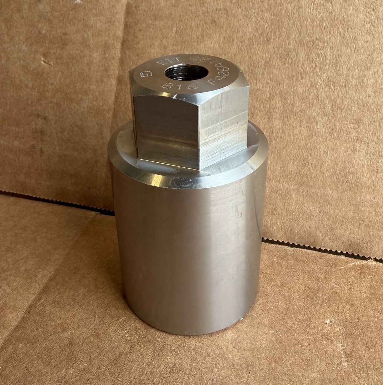 Industrial Covered Nut Hardware Stainless B16 F406A 125 (Surplus)
