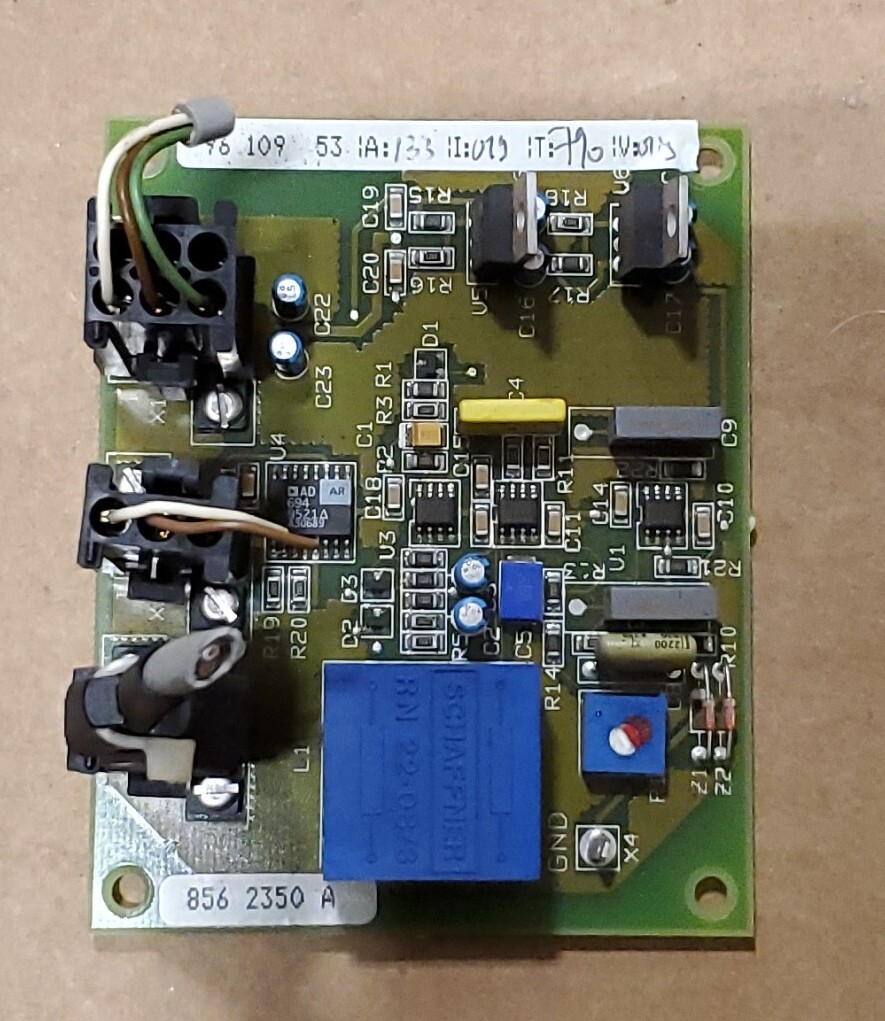 CHARMILLES EDM CIRCUIT BOARD 856 2350 A CT8132510B 2 8562350A