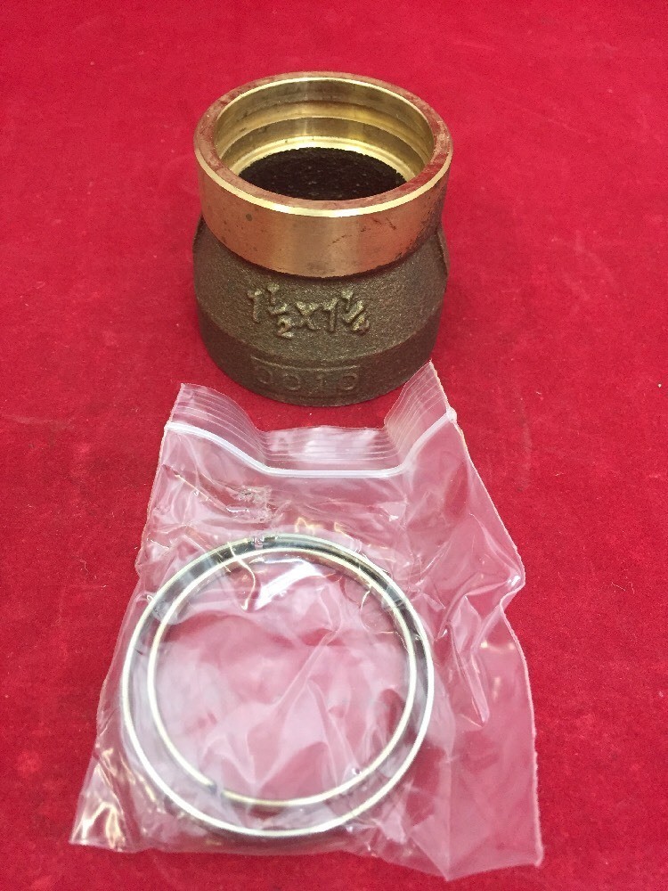 NEW COPPER ALLOY Pipe Reducer 1.89″ Long M1183/8-11-A 1.25″X1.5″