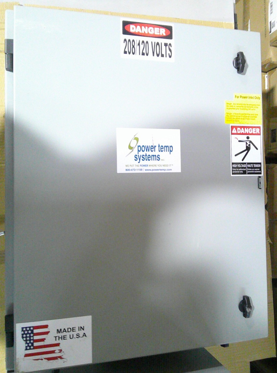 NEW power temp systems Generator Quick Connect Docking Panel QCPBW4L2MRTS100