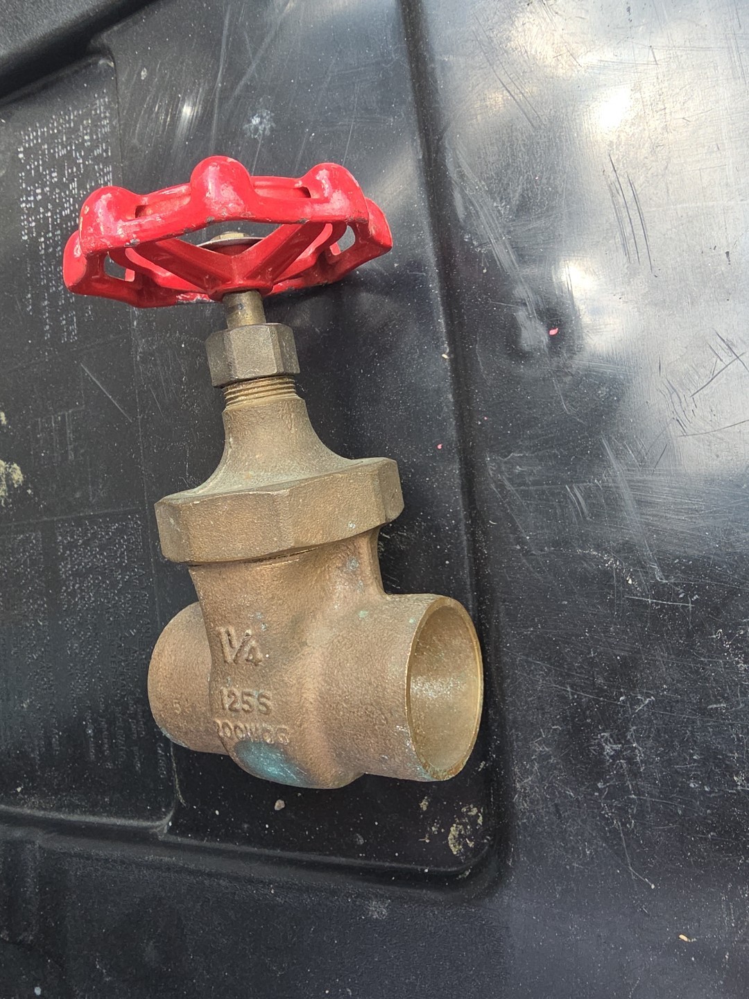 KITZ 1-1/4″ BRASS SWEAT GATE VALVE C125S
