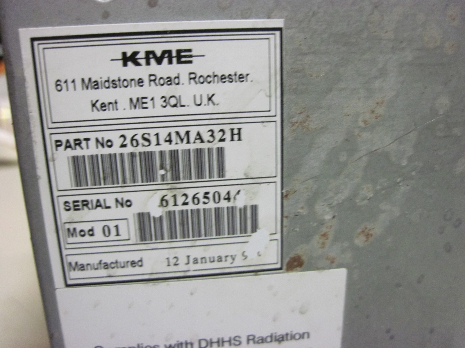100% WARRANTY Fagor MON.800 14C-COL Main Operator Display Panel M0N.800 14C-C0L