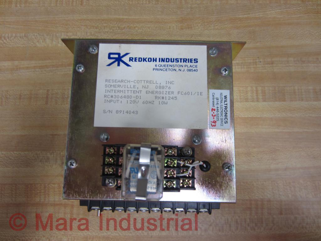 Research Cottrell FC601/IE Intermittent Energizer 306480-D1