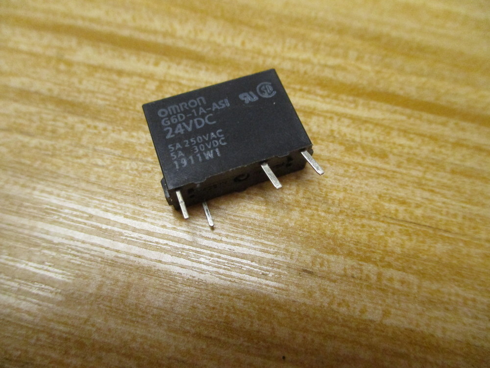 Omron G6D-1A-ASI Power Relay G6D1AASI (Pack of 2)