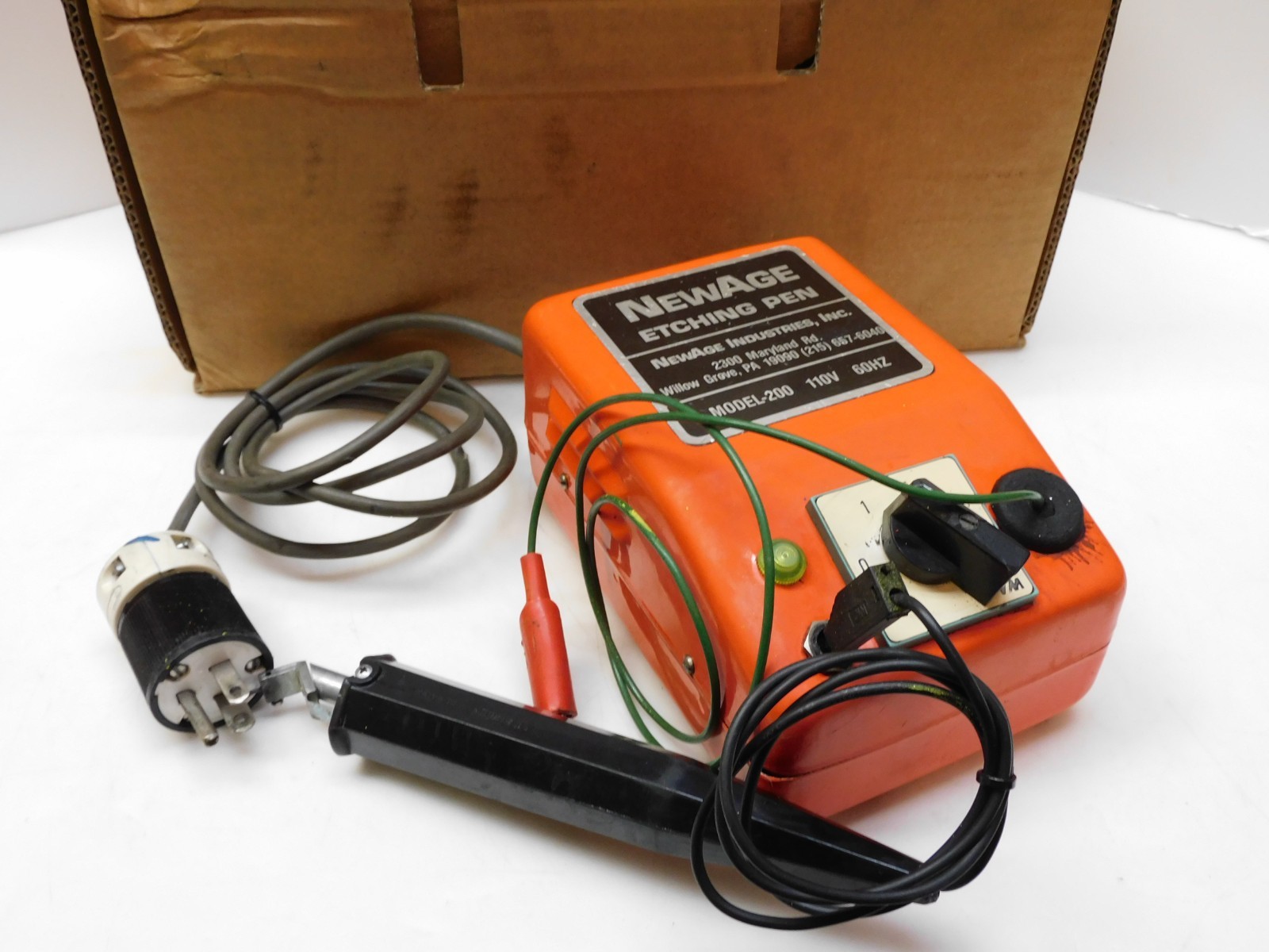 NewAge KT-41 Electric Arc Etching Pen Model-200 110v 60Hz