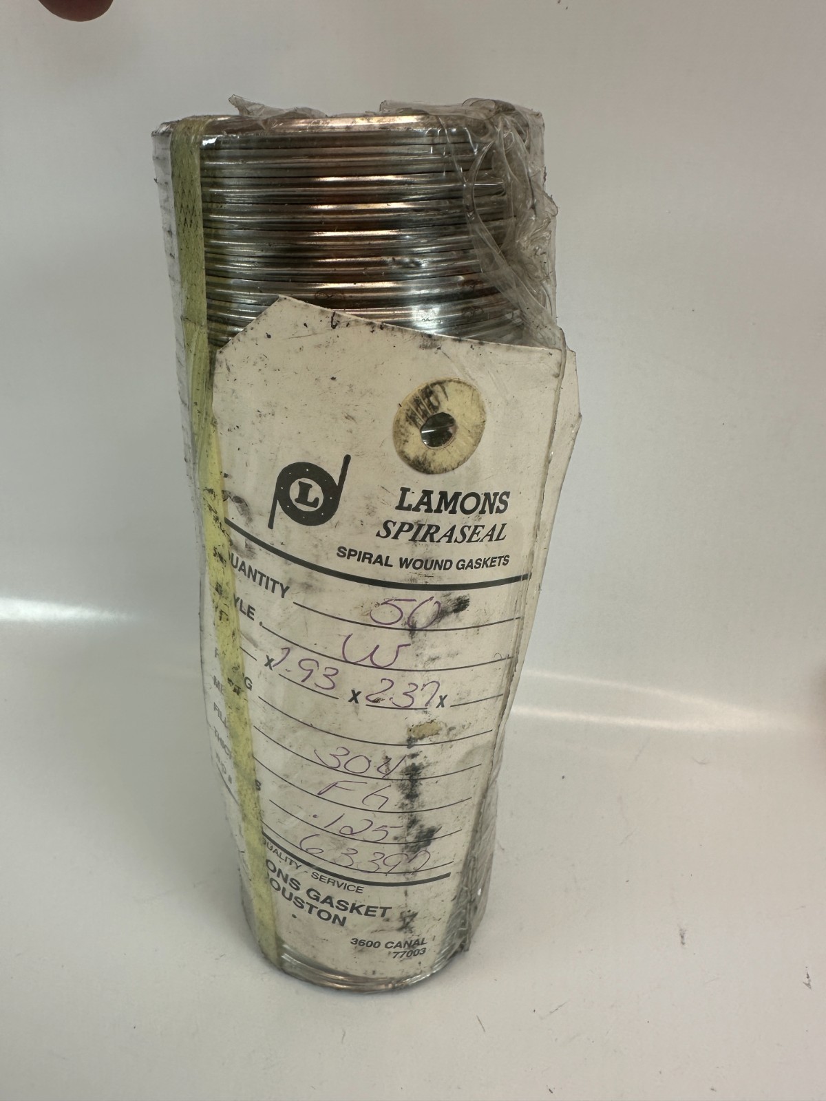 Lamons Style W Spiraseal Gasket for Valve Bonnet 1 1/2″ (Pack of 50) New