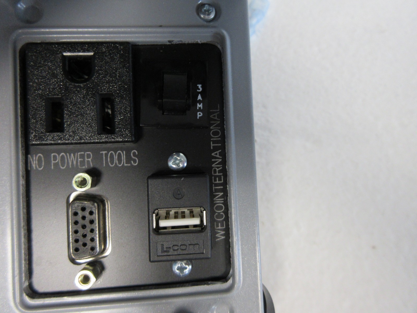 WECO PPS3-F15HD/USBA-10 NEW PROGRAM PORT / USB / OUTLET DEVICE PPS3F15HDUSBA10