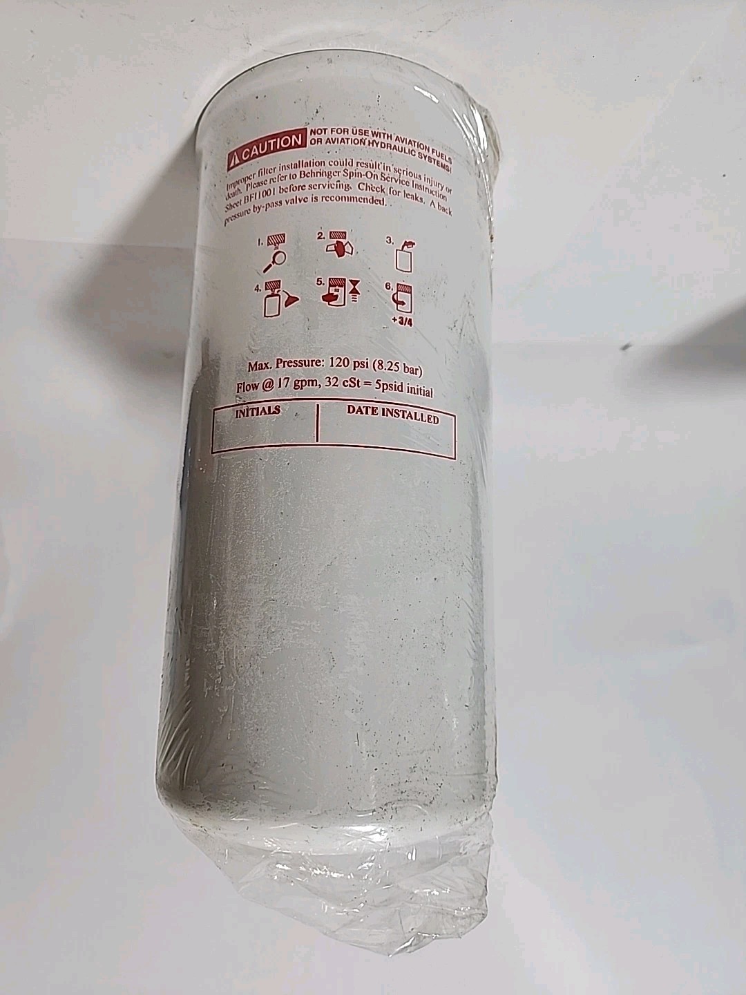 New Behringer Filter BS0128E06A38