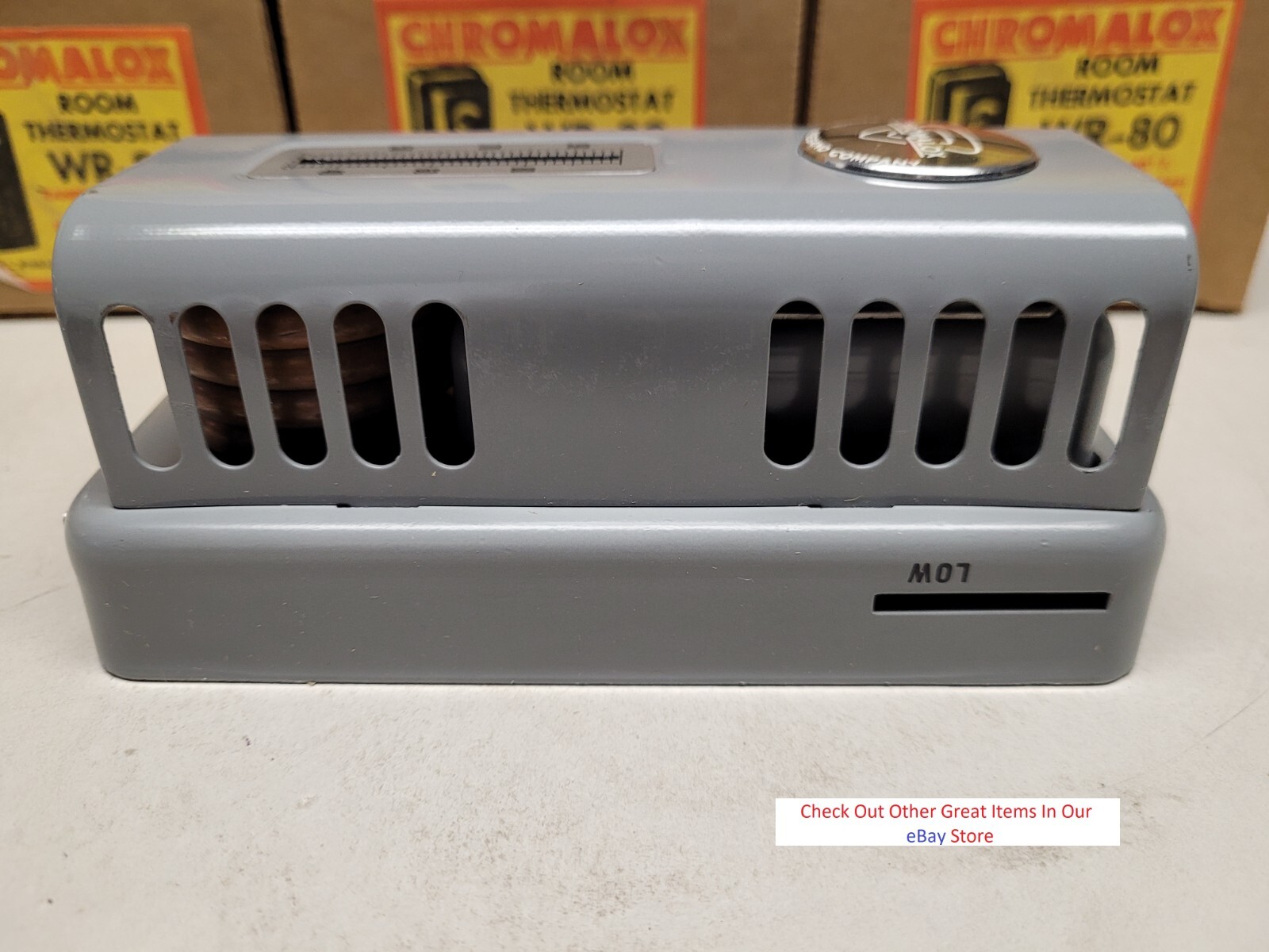 *NEW* CHROMALOX WR-80 120/277V 25/18A 50-80DEG, OPEN ON RISE, WR80