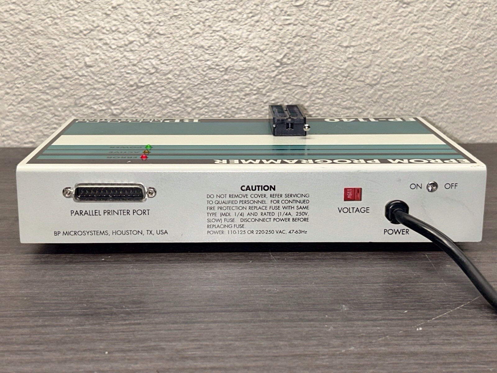 Bp Microsystems EP-1140 Eprom Programmer #D807
