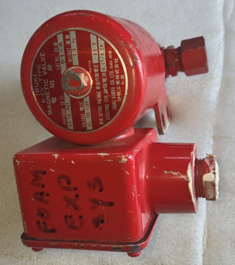 IBUKI 6-EV TYPE MAGNETIC VALVE Coil PRESSURE 0.4-1.0 MPA