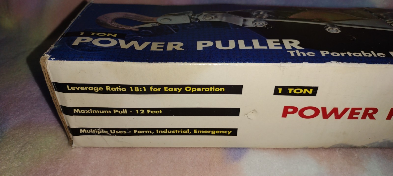 NAPA 1 Ton Power Puller Portable Power Tool 819-5127