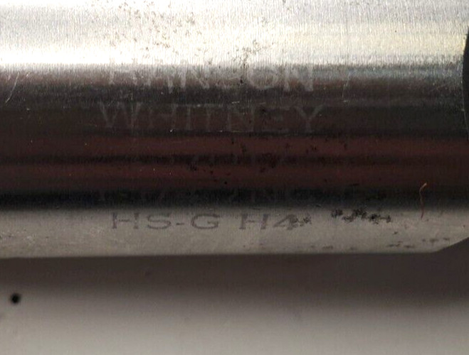 HANSON WHITNEY 37017 PLUG TAP 1-1/4″-7 NC RH STRAIGHT 5-13/16″ OAL 2-11/16″ LOC