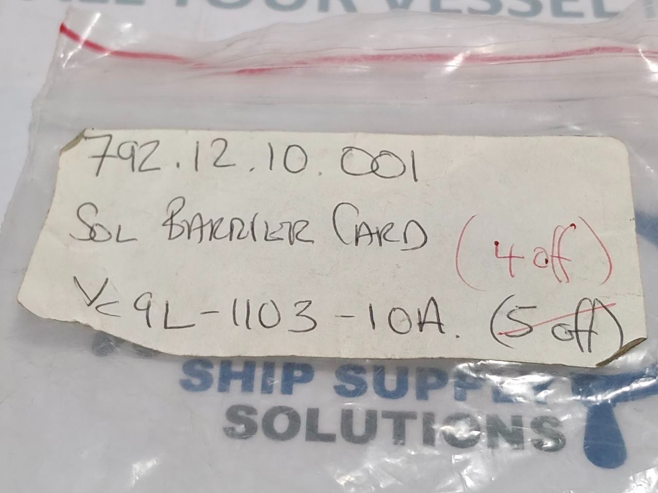 Yuken YC9L-1103-10A Sol Barrier PCB Card D-42821-1