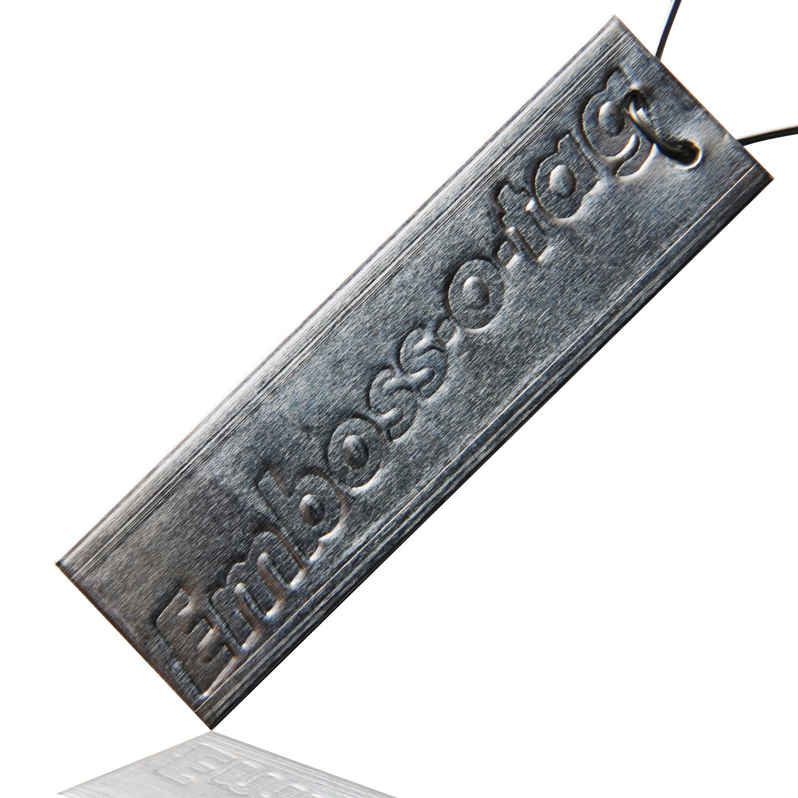 Emboss-o-tag Double Sided Write On Metal Labels for Outdoor, Gardening, and H…