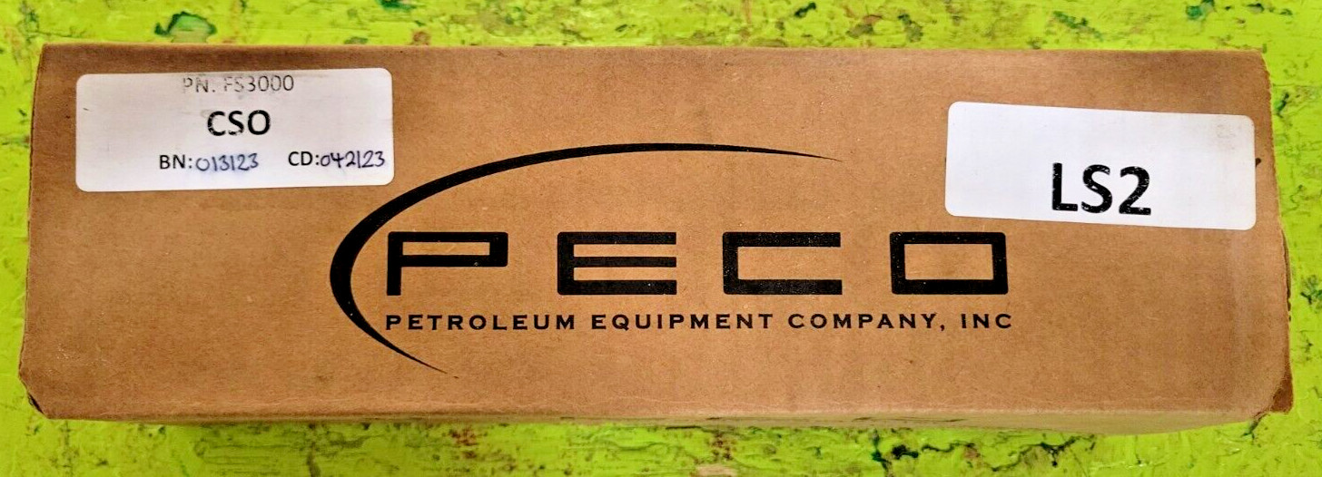 🟠PECO FS3000 TOP SEAL RAM PACKERS COS 5 LBS PESSCO IS OFFERING 1 G032324-5-8 🗽