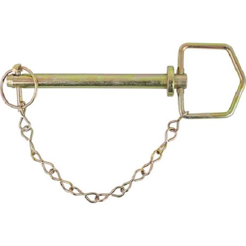66141 – Hitch Pin with Linch Pin and Chain, 5/8in x 6-1/4in