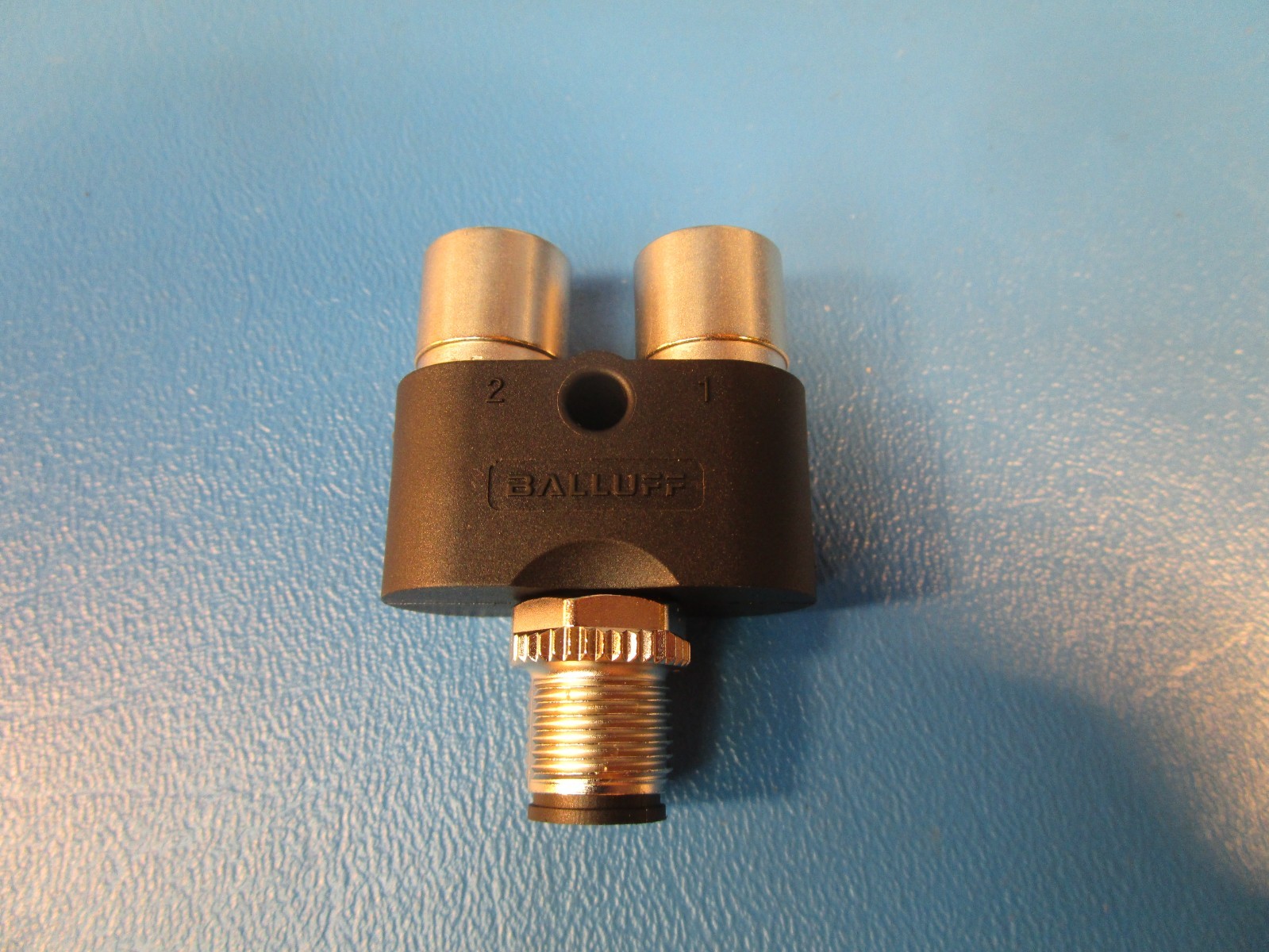 LOT OF 2 BALLUFF BBC089P, (BCC M415-M415-M415-U0003-000), Tee, 1: M12x1-Male